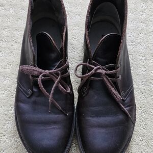 Clarks Dark Brown Chukka Boots